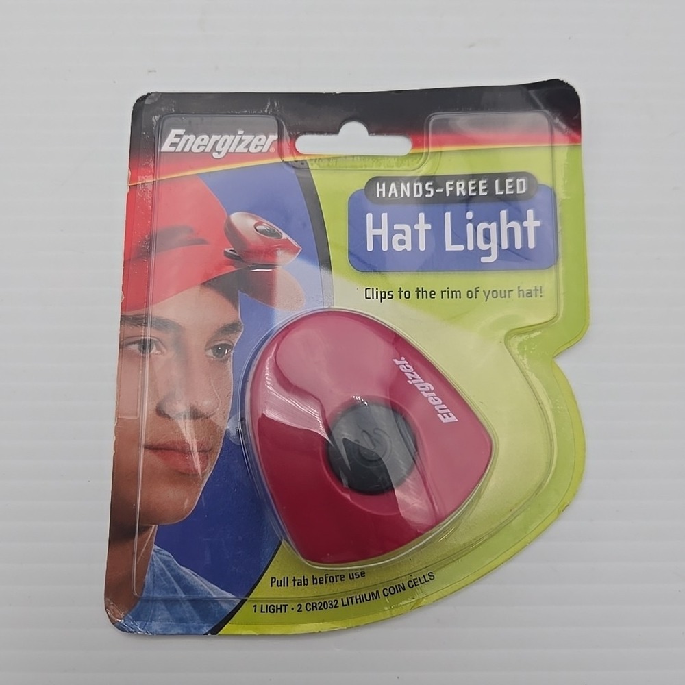 Energizer LED Hat‎ Light, 30 Hour Run Time-NEW
